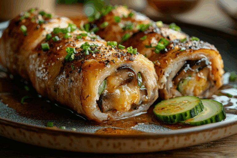 Мясные рулетики из свинины и грибов! Вкуснятина на ужин или к празднику