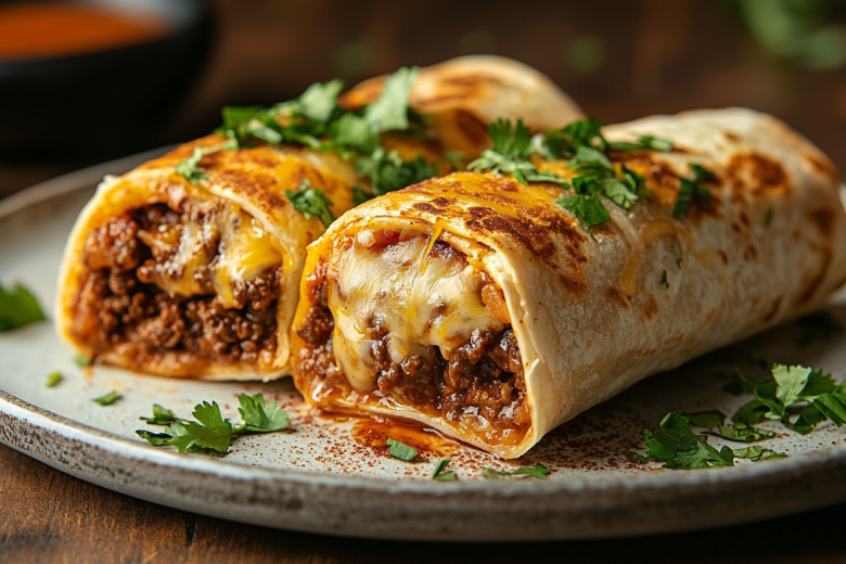 govjadina-syr-tortilja-i-na-skovorodu-gotovlju-meksikanskie-chimichangi-s-jogurtovo-barbekju-sousom-obedenie-74691ef